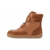 BG303285 239 barefoot zimni obuv s membranou bundgaard basil strap ii tex cognac hneda 4