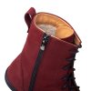 SHAPEN barefoot boots COZY bordeaux (8)