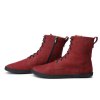 SHAPEN barefoot boots COZY bordeaux (4)