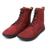 SHAPEN barefoot boots COZY bordeaux (1)