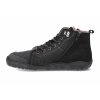 05X003.147 000 barefoot panska kotnikova obuv koel pax leather wool black cerna 4