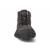05X003.147 400 barefoot panska kotnikova obuv koel pax leather wool dark grey seda 3