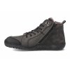 05X003.147 400 barefoot panska kotnikova obuv koel pax leather wool dark grey seda 4