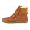 07T026.102 550 barefoot zimni detske kotnikove boty koel4kids emil napa tex wool cognac hneda 4