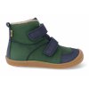 07W003.233 305 barefoot zimni detske kotnikove boty koel daro w hydro leather green zelena 2