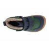 07W003.233 305 barefoot zimni detske kotnikove boty koel daro w hydro leather green zelena 6
