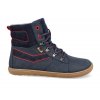 08T017.233 100 barefoot kotnikove zimni boty s membranou koel derek hydro warm navy modra 2