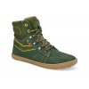 08T017.233 305 barefoot kotnikove zimni boty s membranou koel derek hydro warm green zelena 1
