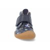 BN134404MW815 barefoot detske zimni boty blifestyle babyraccoon bio nappa modre 3