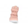 Barefoot dětské zimní boty Bobux - Patch Arctic růžové