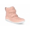 Barefoot dětské zimní boty Bobux - Patch Arctic růžové