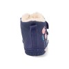 W070 337B barefoot detske zimni boty d d step w070 337b modre 5