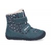 W063 333A barefoot zimni boty d d step w063 333a modre 2