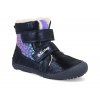 W063 356A barefoot zimni boty d d step w063 356a modre 1