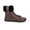 000093 barefoot damske zimni boty antal calida brown 2