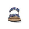 24M001.011 111 barefoot detske sandaly koel ashley print garden blue 3