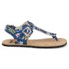 24M006.011 111 barefoot sandaly koel abriana print garden blue 2