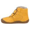 G2110143 7 detske zimni boty froddo flexible paix up winter dark yellow 4