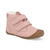 BG303201 781 barefoot detske zimni boty bundgaard petit mid winter strap rose 1