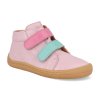 G2130342 2 barefoot detske kotnikove boty froddo first step pink strawberry 1