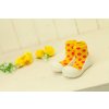Barefoot capáčky Attipas - Polka Dot Yellow