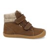 07T049.232 510 barefoot detske zimni boty koel dean 2 0 wp wool chocolate 2 2
