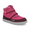 51490005 barefoot detske zimni boty be lenka zippu berry grey 1