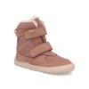 LORA OP barefoot detske zimni boty protetika lora old pink 1