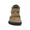 43013 233 barefoot detske kotnikove boty develab midcut sneak velc leather ex 43061 taupe suede 3