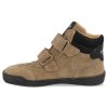 43013 233 barefoot detske kotnikove boty develab midcut sneak velc leather ex 43061 taupe suede 4