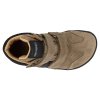 43013 233 barefoot detske kotnikove boty develab midcut sneak velc leather ex 43061 taupe suede 6