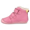 W070 52624B barefoot detske zimni boty d d step w070 52624b ruzove 4