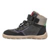 45233 899 barefoot detske kotnikove boty develab elastic velcro wr grey combi 4