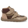 42038 239 barefoot detske kotnikove boty develab midcut sneak 2 velc leath taupe 2