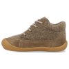 46238 293 barefoot detske kotnikove boty develab firststep sft shoe laces fl beige combi 2 4