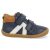 45113 632 barefoot detske tenisky develab firststep sneaker 2velcro navy nappa 2