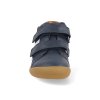 45113 632 barefoot detske tenisky develab firststep sneaker 2velcro navy nappa 3