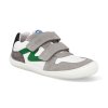 45301 893 barefoot detske tenisky develab firststep sneaker 2velcro grey combi suede 1