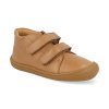 46203 752 barefoot detske kotnikove boty develab baby sft shoe 2velcro cognac nappa 1