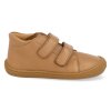 46203 752 barefoot detske kotnikove boty develab baby sft shoe 2velcro cognac nappa 2