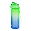 Láhev Oxybag OXY Click 600 ml Ombre modro-zelená