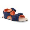 238856 barefoot detske sandaly sole runner mimas blue orange 1