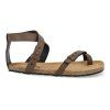 WSULBRBK barefoot damske sandaly aylla sulla soft hnede 2