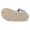 SA33327 23 barefoot detske sandaly ktr textil jeans 7