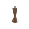 92022 1211 barefoot detske holinky bisgaard rubber boot chocolate 4