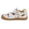 07M033.011 900 barefoot detske sandaly koel deen print silver 4
