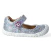 Filii barefoot ELSA velcro verlours silver glitter M 2