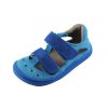 Barefoot sandálky Filii - Kaiman turquoise/blue M