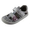 Barefoot sandálky Filii - Kaiman silver multicolor M