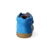 kotnikova obuv filii barefoot chameleon velcro velours electric blue m 6